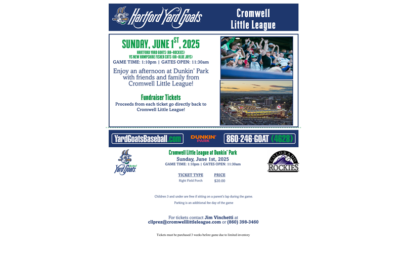 CLL Day at Dunkin Park